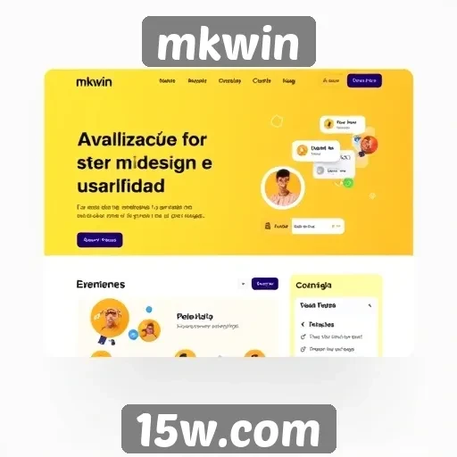 avaliação do design e usabilidade do site mkwin